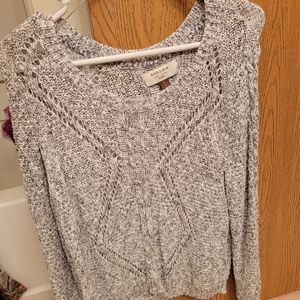 Sonoma Gray Long Sleeve Sweater